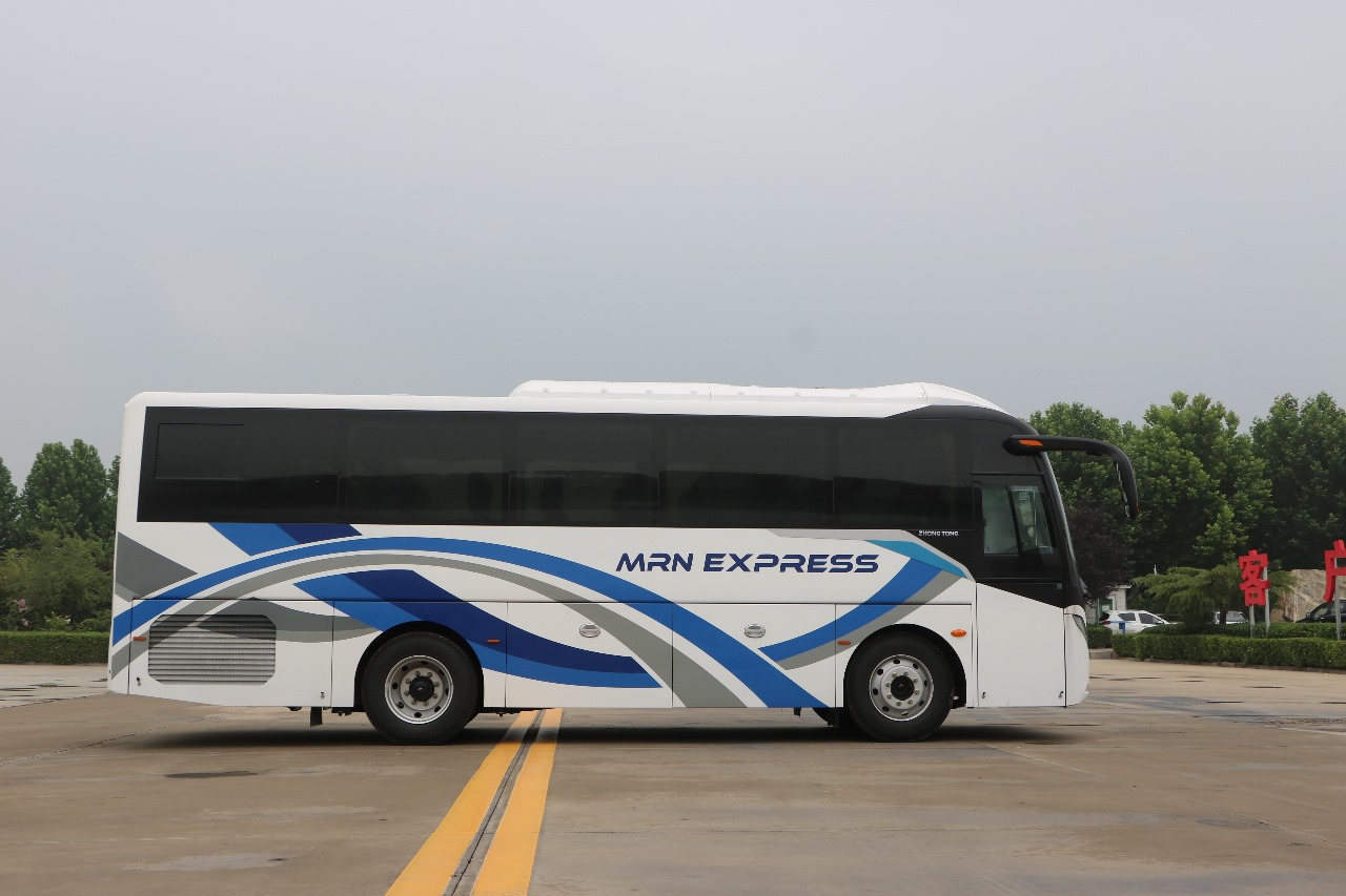 MRN Express coach interior, premium seating